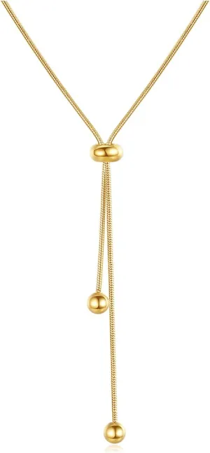 14k Gold Plated Chain Necklaces Dainty Flower Pendant Necklaces Handmade Adjustable Choker Necklaces for Women Jewelry
