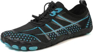 2025 New Hike Barefoot Shoes for Women Men,Outdoor Quick-Dry Swimming Trail Water Shoes,Non-Slip Water-Resistant Athletic Hiking Footwear,Wide Toe Box Comfortable Adjustable Grounded Footwear