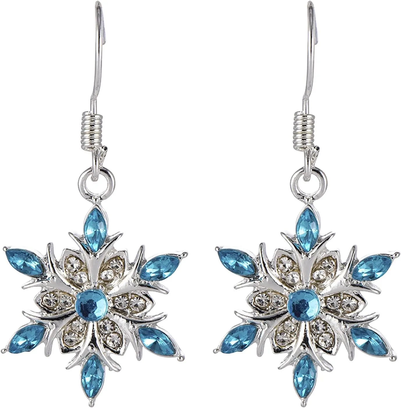 925 Sterling Silver Dangle Earrings for Women,Simulated Diamond Cubic Zirconia Drop Earrings Dainty Jewelry Gifts for Her Mom
