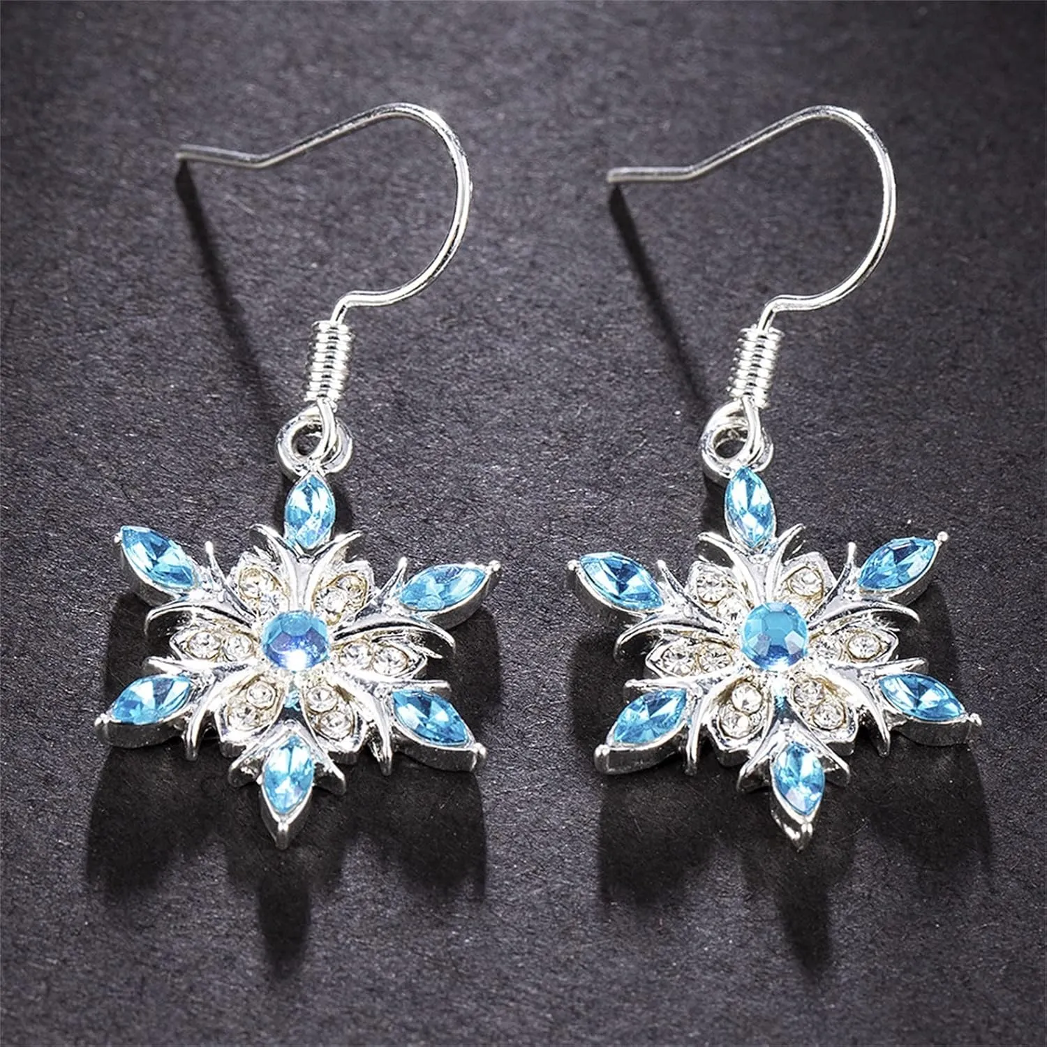 925 Sterling Silver Dangle Earrings for Women,Simulated Diamond Cubic Zirconia Drop Earrings Dainty Jewelry Gifts for Her Mom