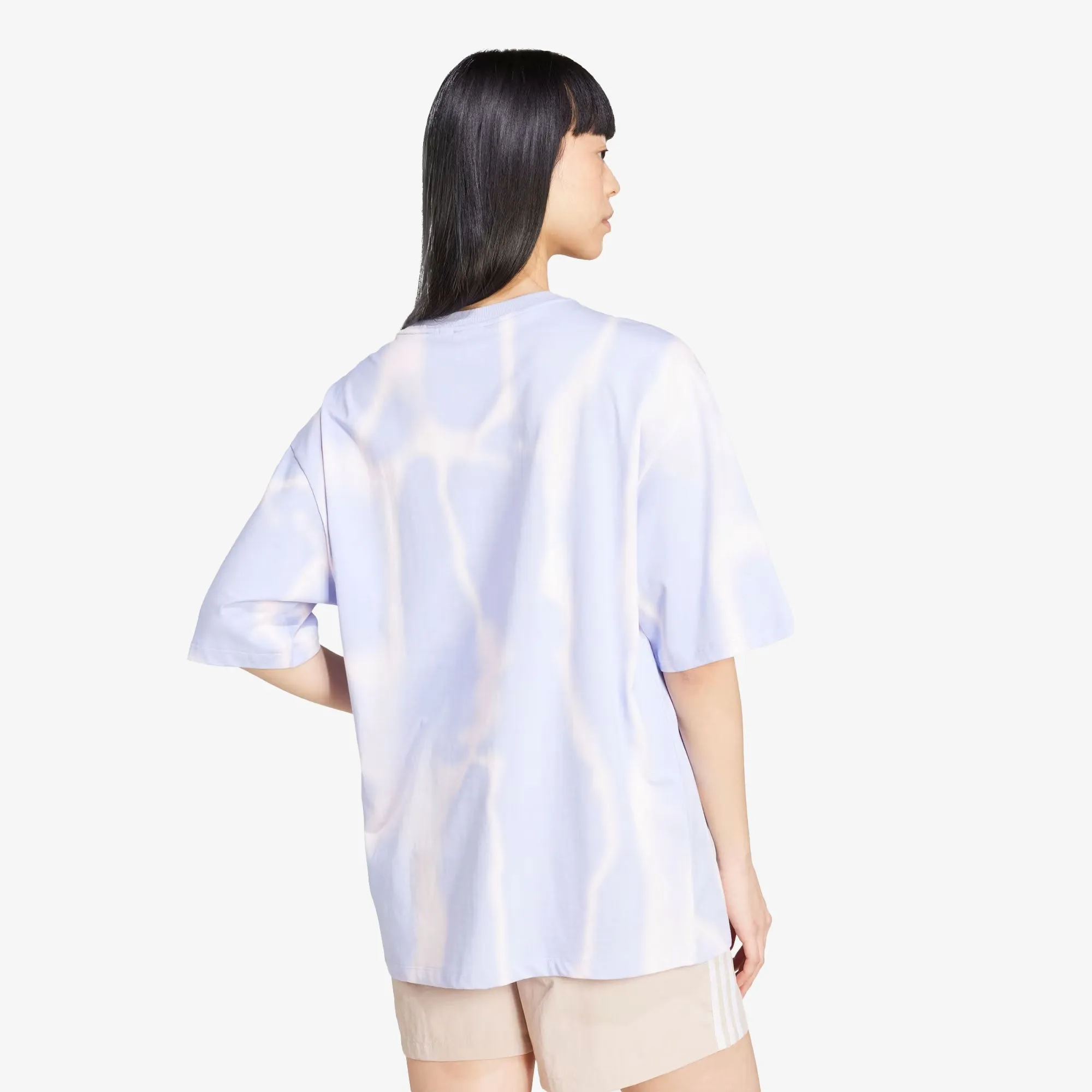 Adidas Originals | WMN'S DYE ALLOVER PRINT TEE  { VIOLET TONE