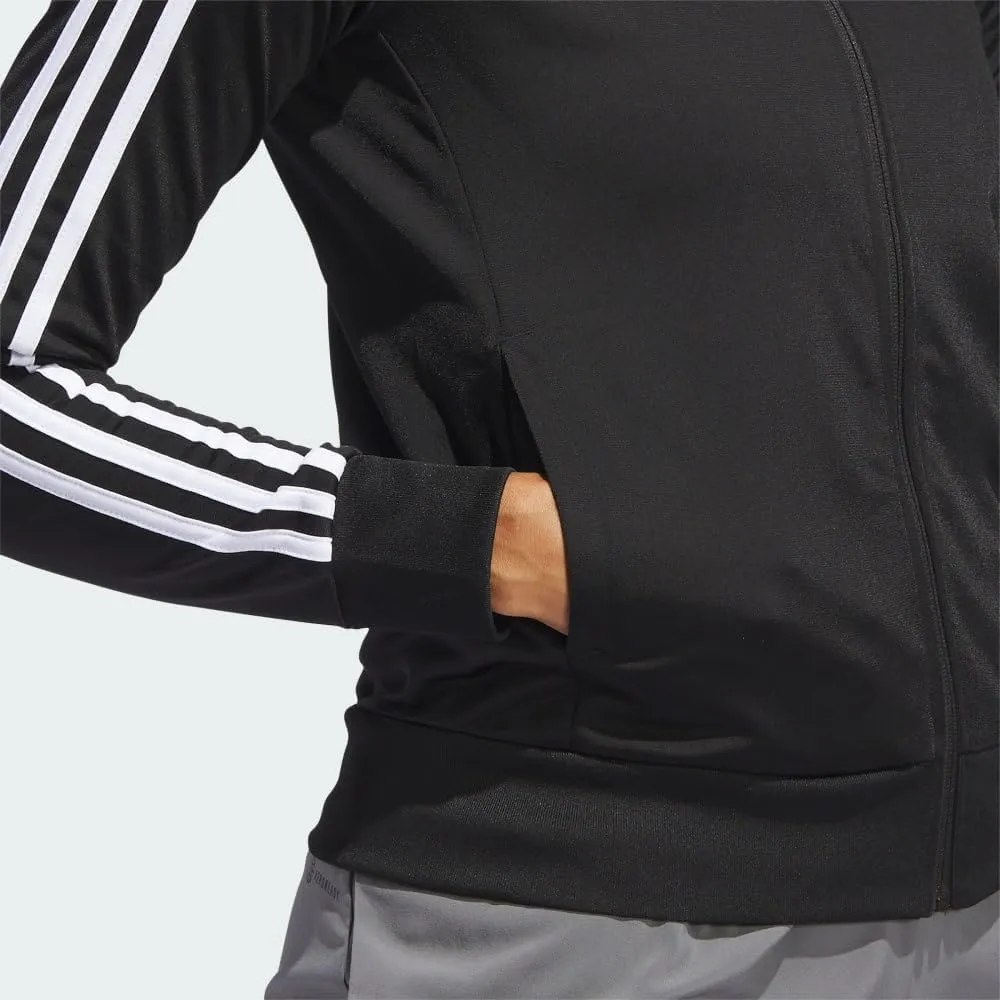 adidas Women's Essentials Warm-Up Slim 3-Stripes Track Top