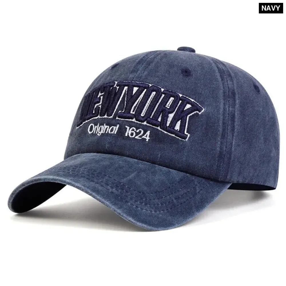 Adjustable Embroidered Baseball Cap / Hat For Spring / Autumn
