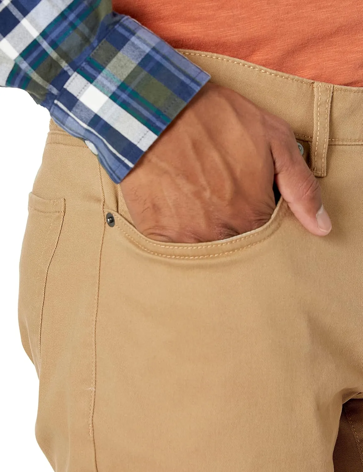 Amazon Essentials Men's Slim-Fit Pants, 5-Pocket Stretch Twill Design