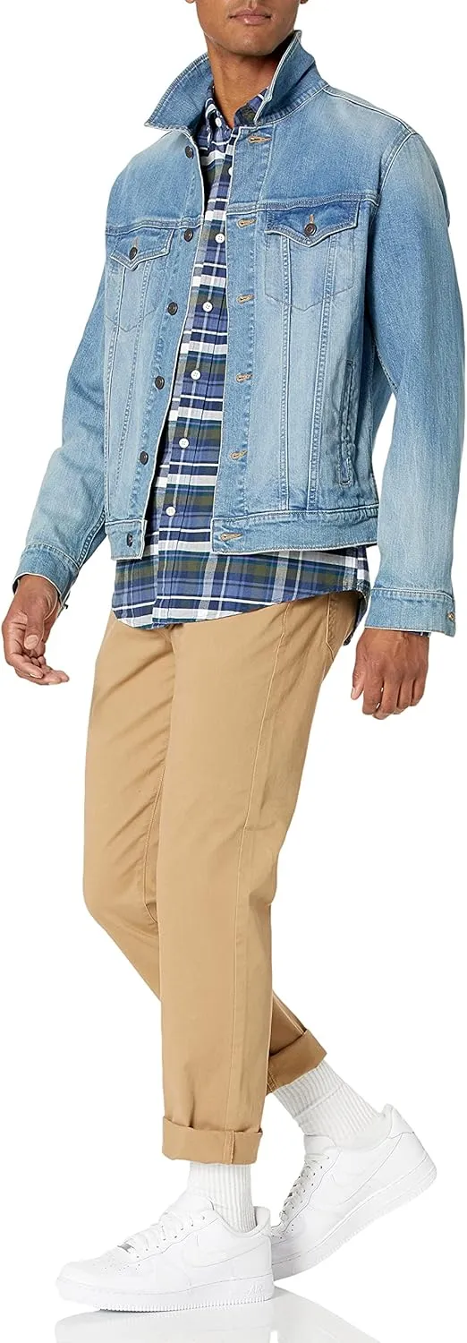 Amazon Essentials Men's Slim-Fit Pants, 5-Pocket Stretch Twill Design