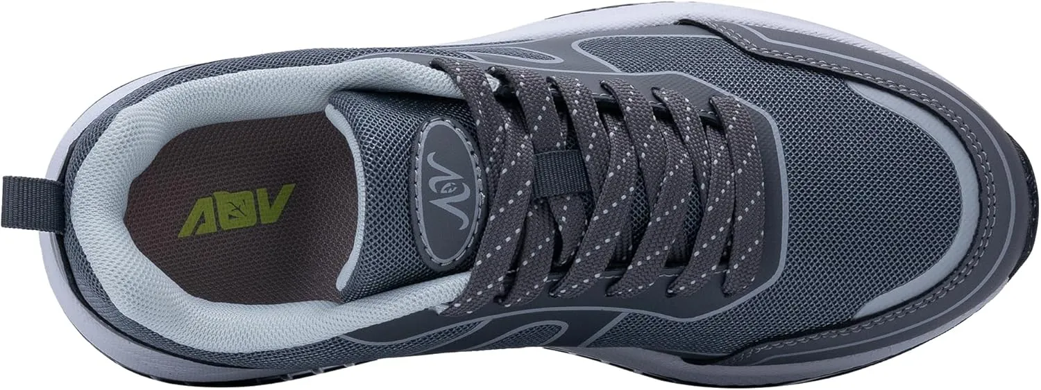 AOV Womens Walking Shoes with Arch Support Plantar Fasciitis Sneakers Gym Tennis for Foot and Heel Pain Relief