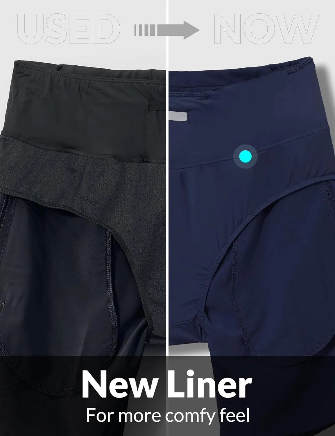 baleaf Women's 5" Workout Shorts Gym Running Shorts Athletic with Liner High Waistband Quick Dry Sports Zipper Pockets