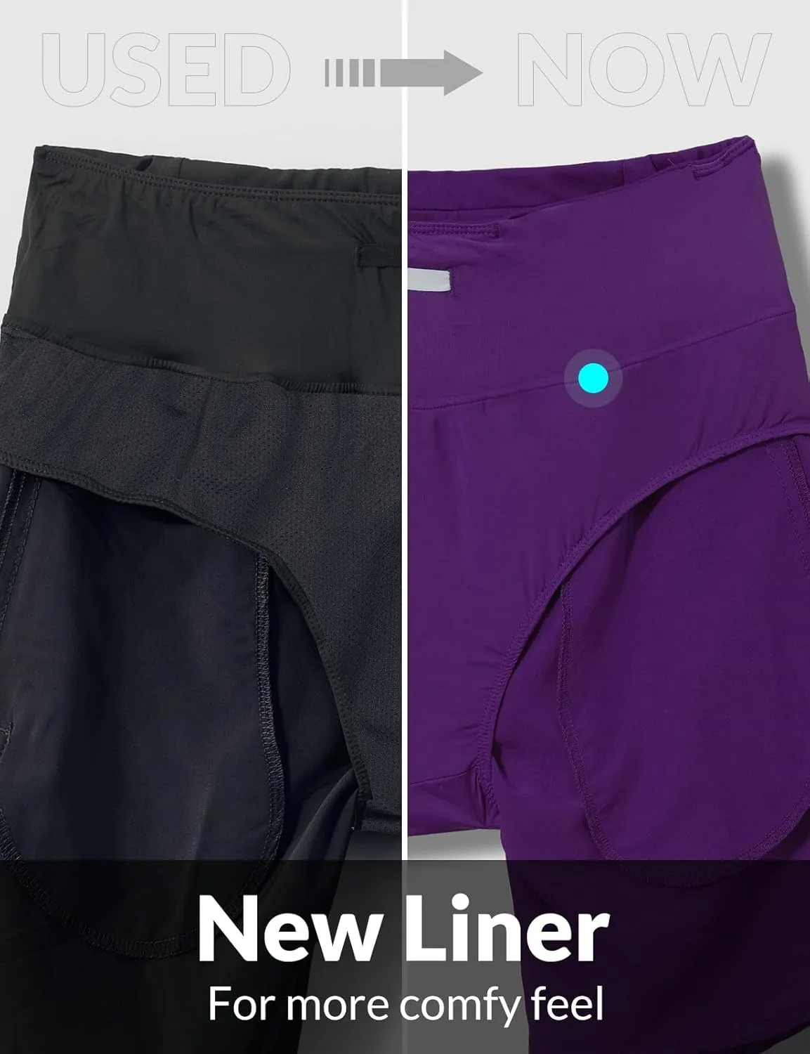 baleaf Women's 5" Workout Shorts Gym Running Shorts Athletic with Liner High Waistband Quick Dry Sports Zipper Pockets