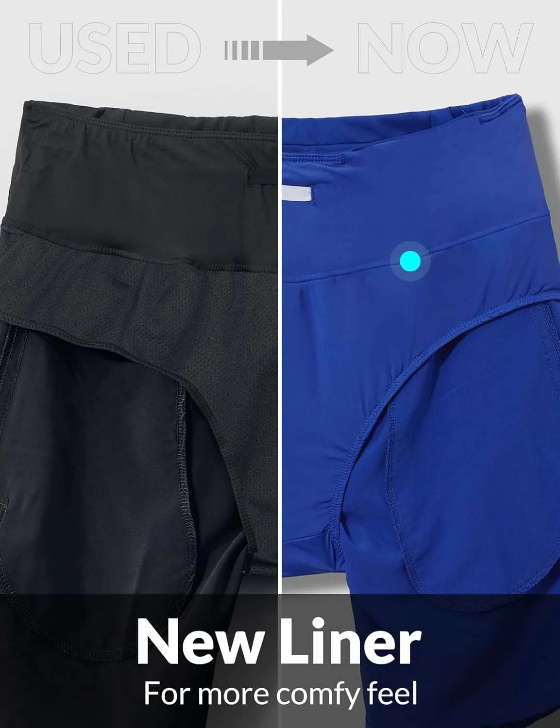 baleaf Women's 5" Workout Shorts Gym Running Shorts Athletic with Liner High Waistband Quick Dry Sports Zipper Pockets