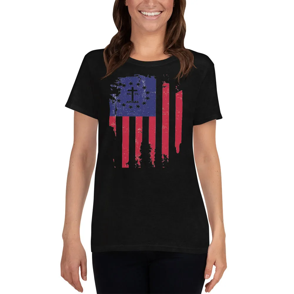 Betsy's Old Tattered Ladies Tees