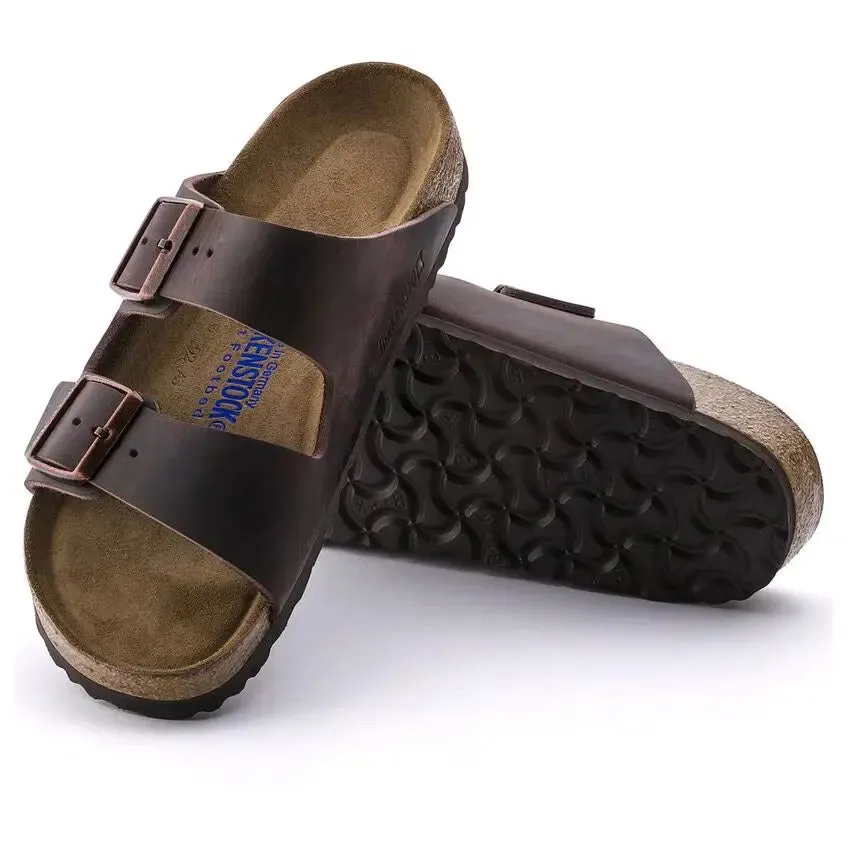 Birkenstock Arizona Soft Footbed Leather Sandals  Classic Comfort with Extra Cushion
