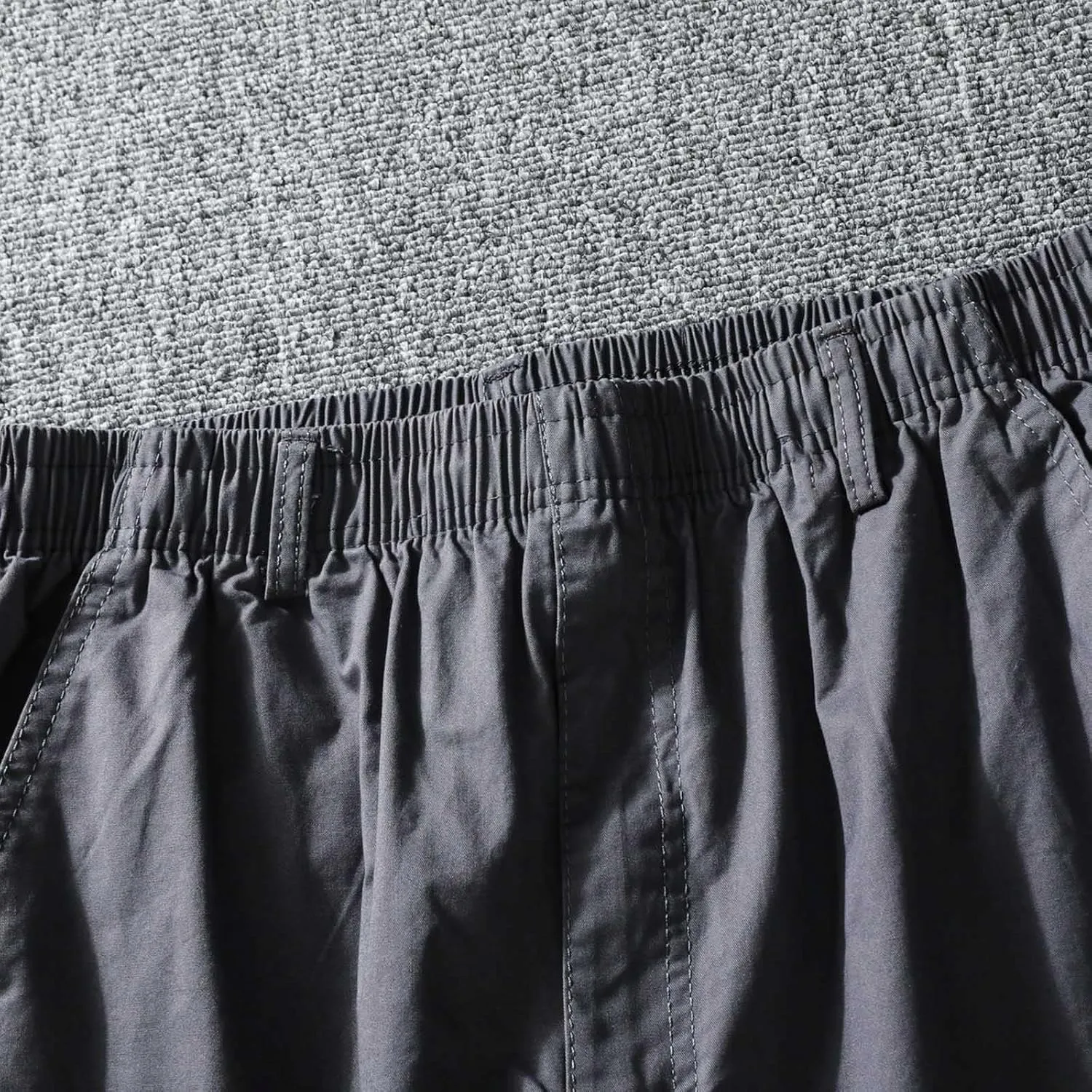 Cargo Pants for Men,Men's Drawstring Flap Pocket Pants Elastic Waist Long Pants Letter Graphic Street Cargo Pants