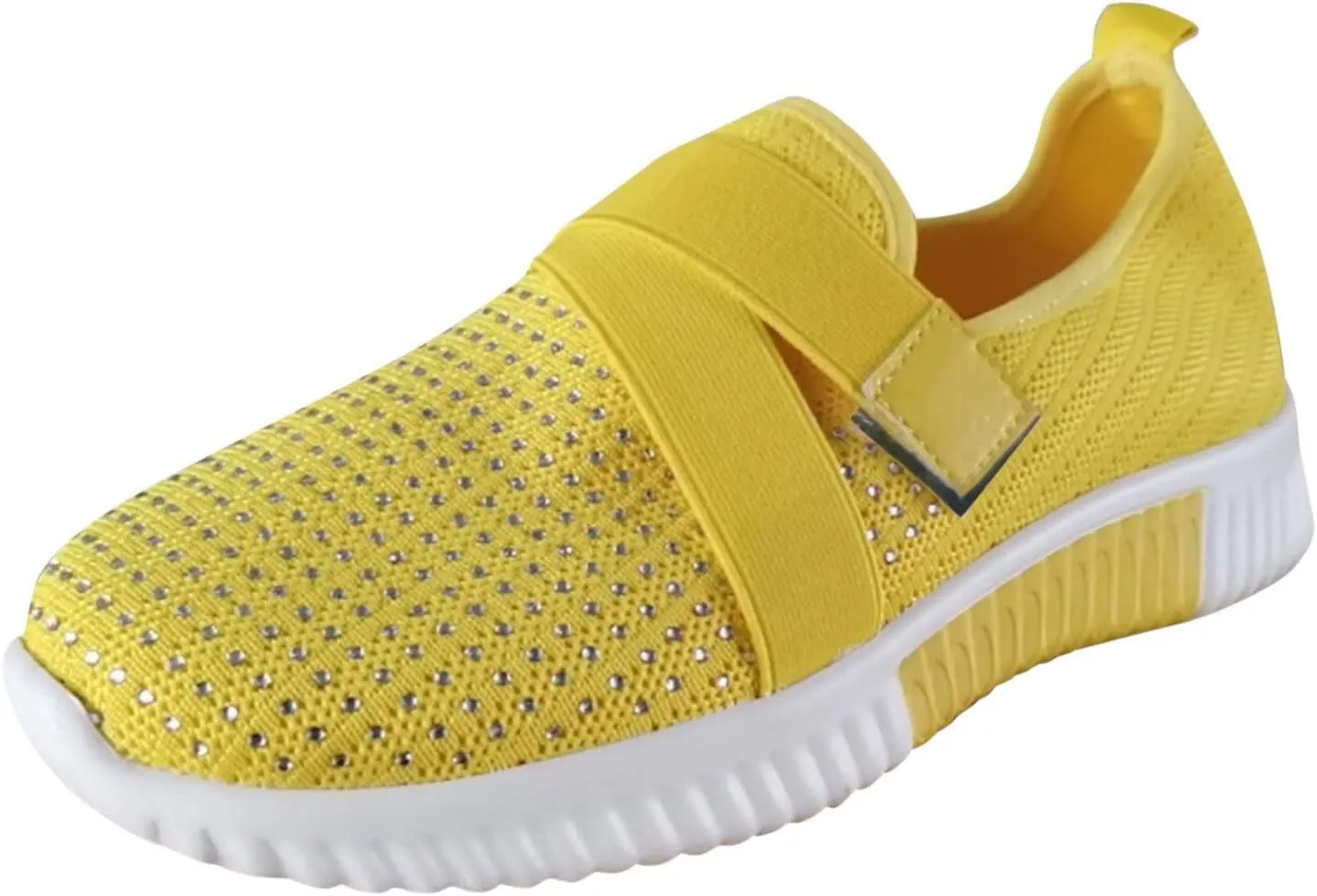 Cathalem Gym Shoes for Women Workout Memory Foam Walking Shoes Running Classic Slip On Athletic Tennis Sneakers