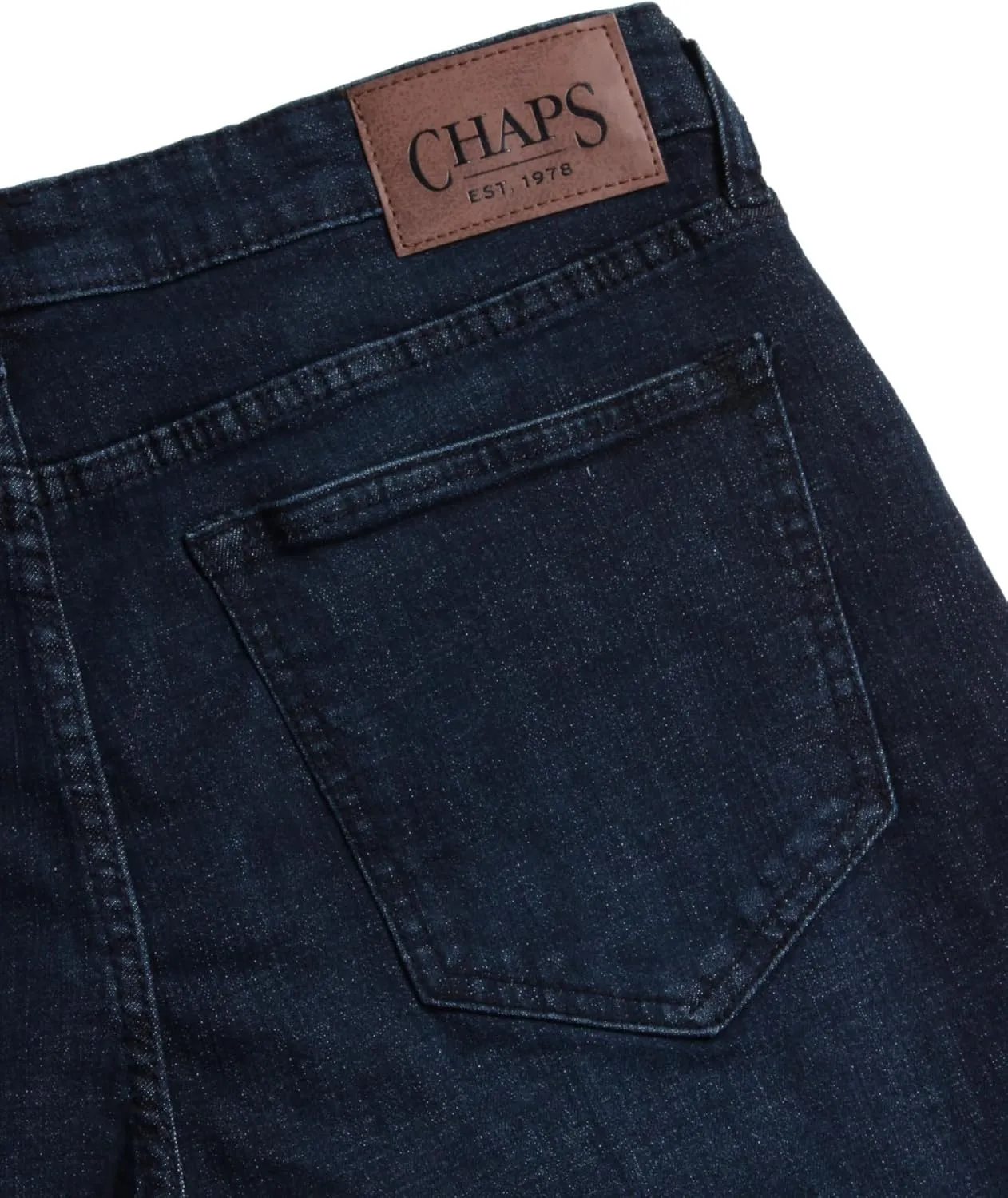 Chaps Men's Jeans - Classic Fit Straight Leg Jeans - Comfort Stretch Denim Jeans for Men