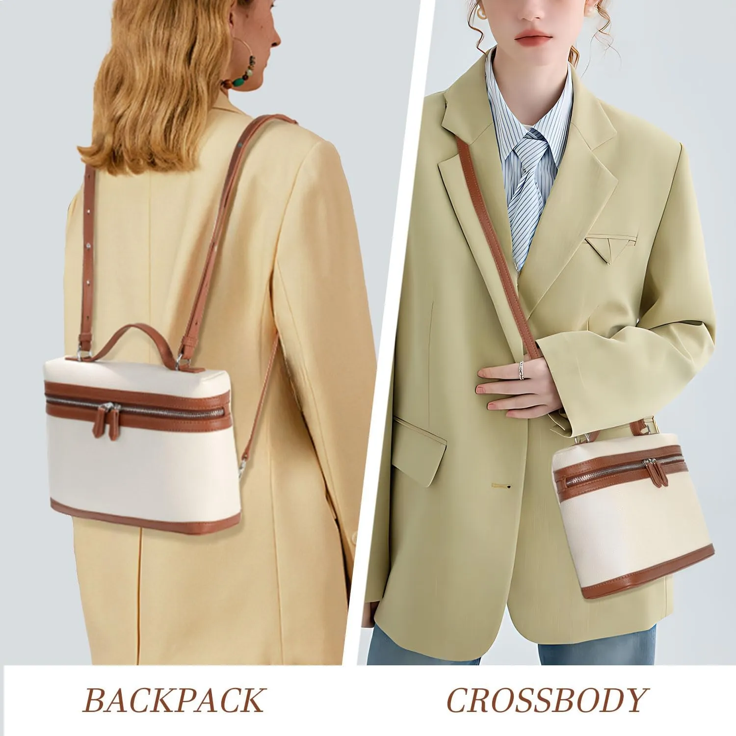 Crossbody Bag Purses for Women Trendy Vegan Leather Shoulder Bag for Women Satchel Purse