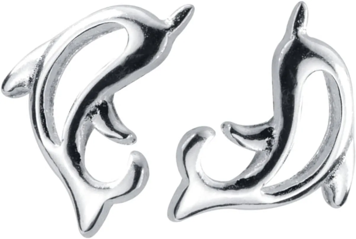 Didiseaon 1 Pair Dolphin Earrings for Women Ear Accessories Unique Dolphin Lovers Fashionable Elegant Design for Any Season for Daily Wear Special Occasions