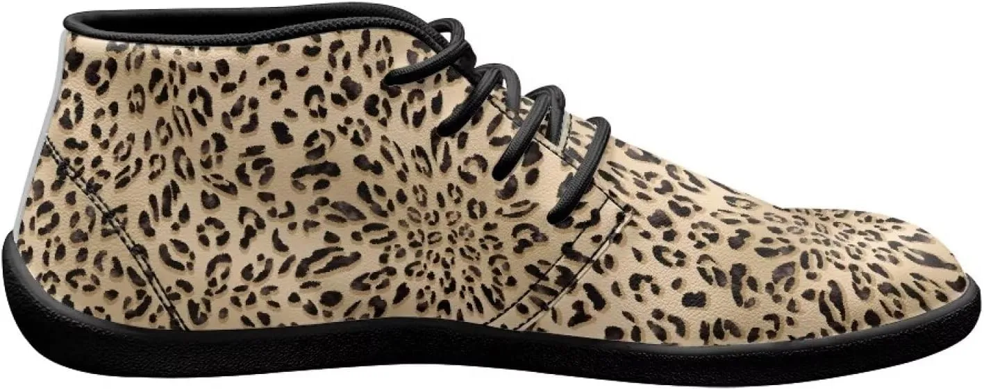 Doojoayie Wide Toe Box Sneakers Women Mens Barefoot Shoes with PU Leather for Travel