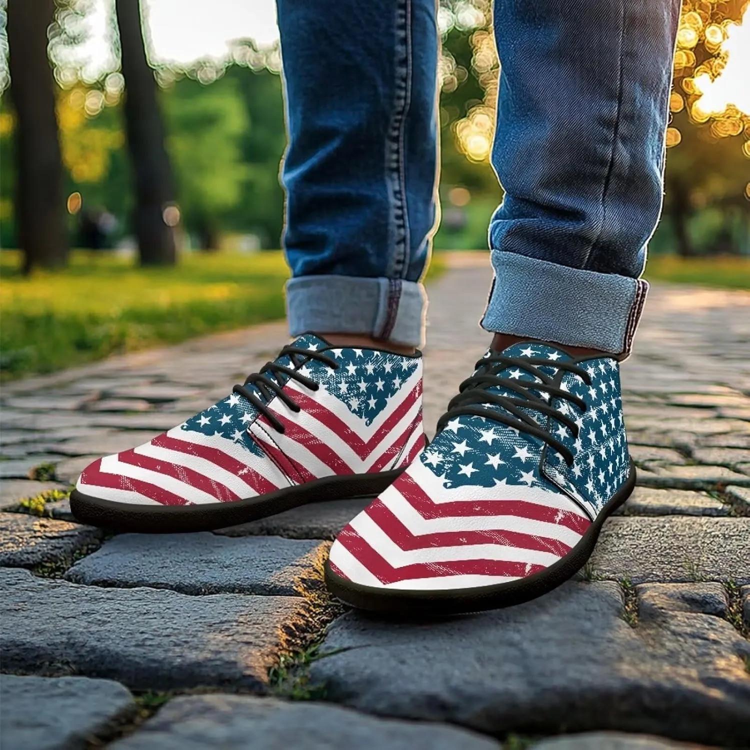 Doojoayie Wide Toe Box Sneakers Women Mens Barefoot Shoes with PU Leather for Travel