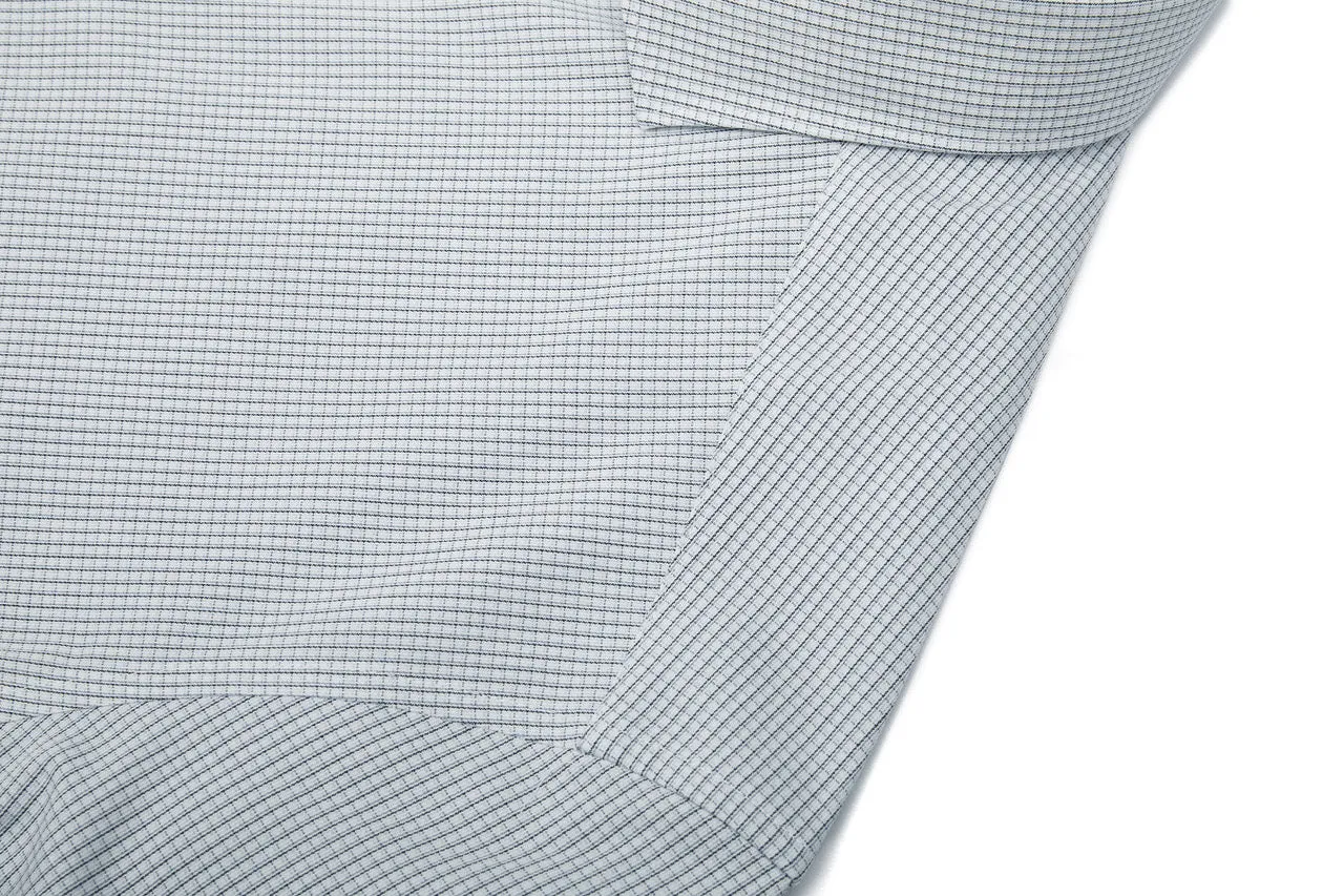 Easy Care Stretch Check Shirt in Smart Fit Short Sleeve