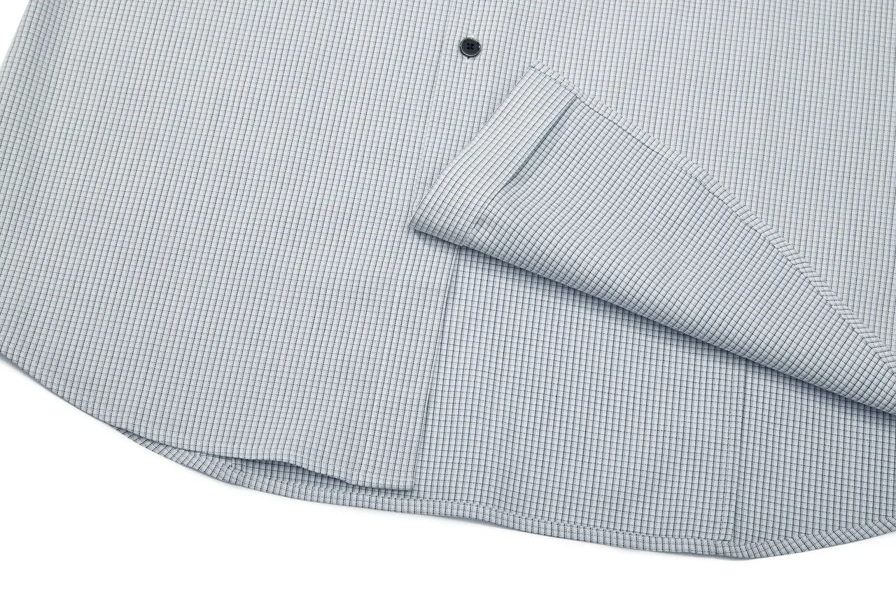 Easy Care Stretch Check Shirt in Smart Fit Short Sleeve