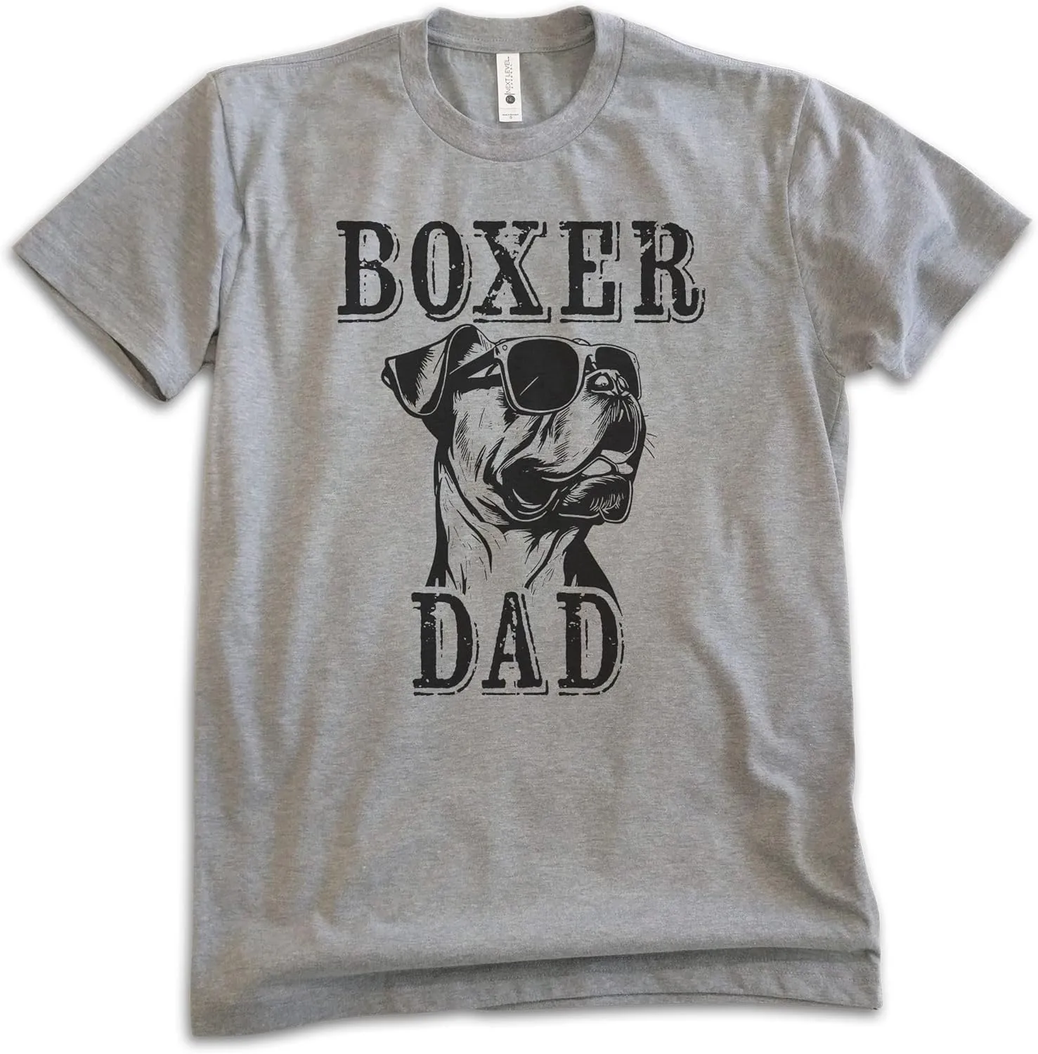 EVERTREE CLOTHING Boxer Dad T-Shirt, Unisex Men's Shirt, Boxer Dog Owner, Best Dog Dad Gift