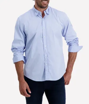 Finbar Woven Button Up Shirt in Window Pane