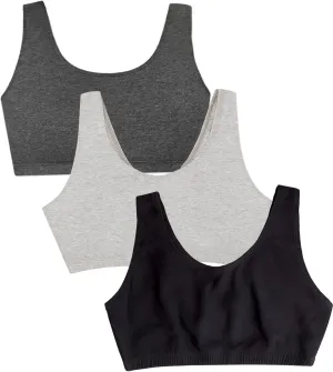 Fruit of the Loom Women's Cotton Tank Bra - Ultimate Comfort & Breathable Fit