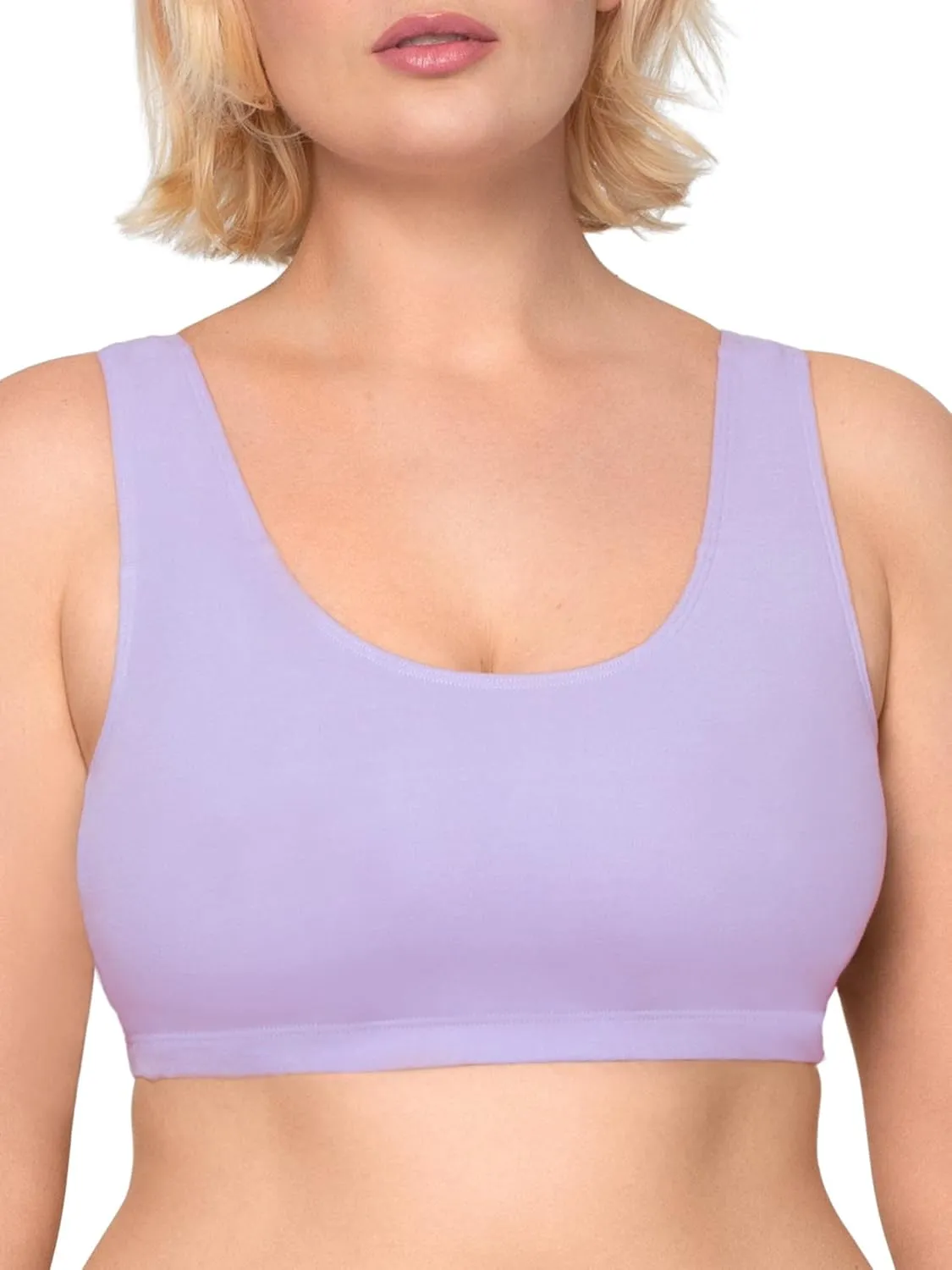 Fruit of the Loom Women's Cotton Tank Bra - Ultimate Comfort & Breathable Fit