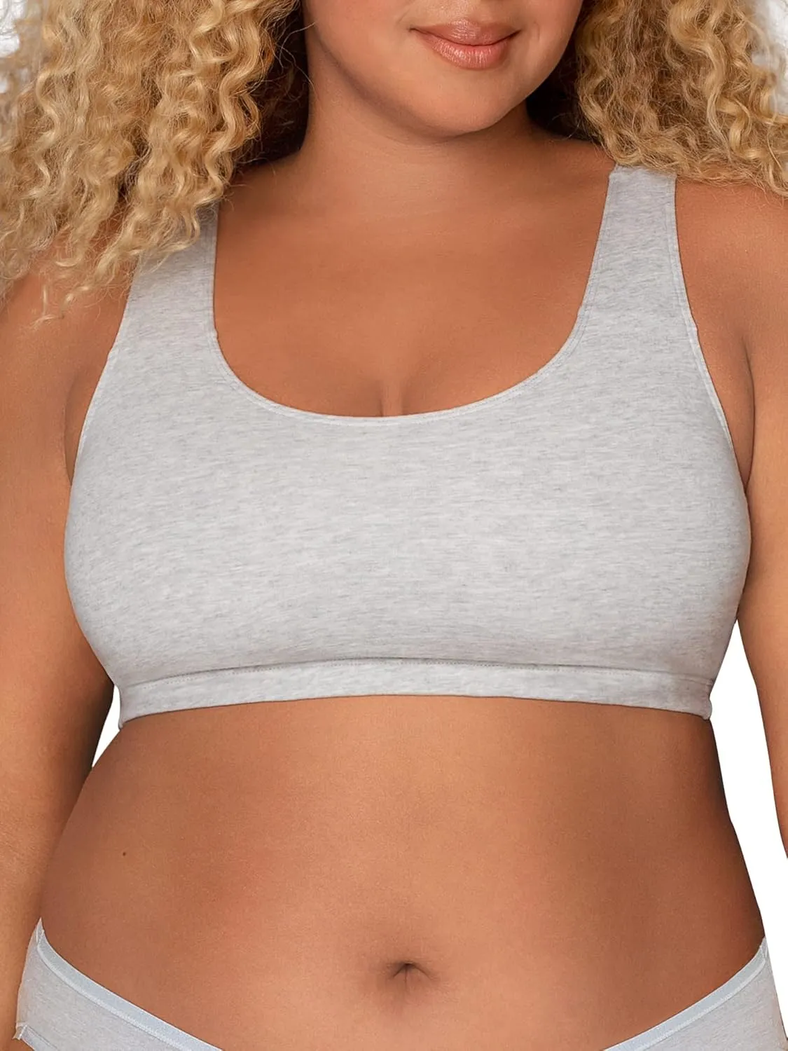 Fruit of the Loom Women's Cotton Tank Bra - Ultimate Comfort & Breathable Fit