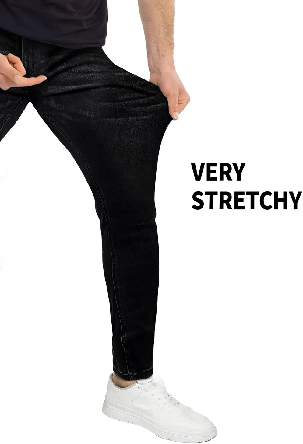 GINGTTO Mens Skinny Jeans Stretch Denim Jeans for Men