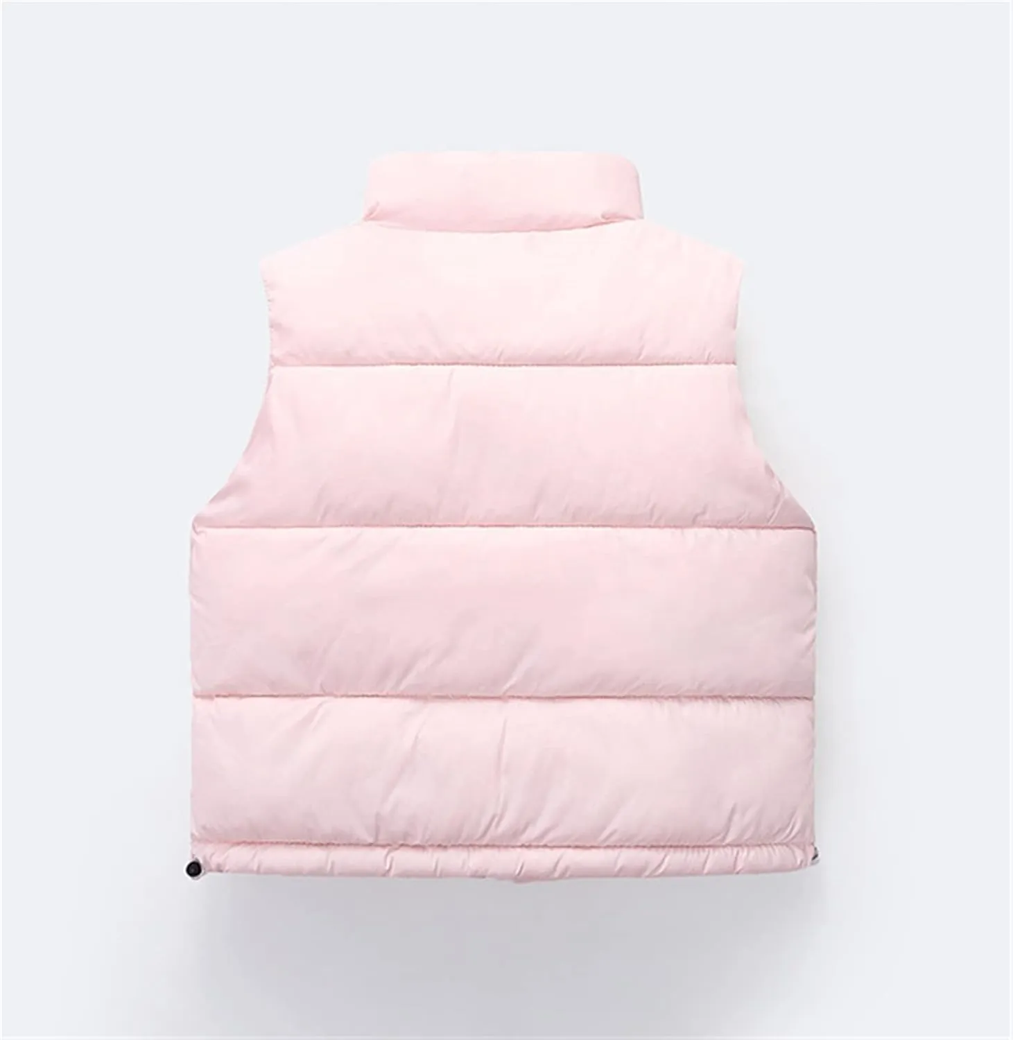 Girls Puffer Vests Coat Boys Sleeveless Thicken Padded Jacket Lightweight Winter Coat