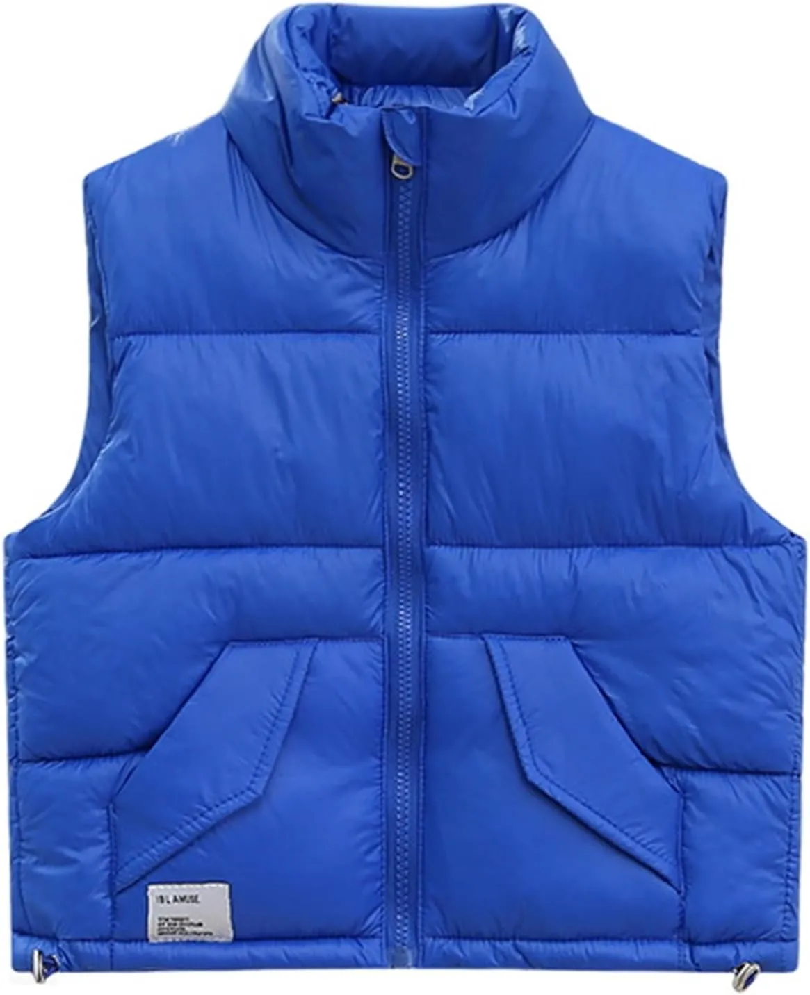 Girls Puffer Vests Coat Boys Sleeveless Thicken Padded Jacket Lightweight Winter Coat