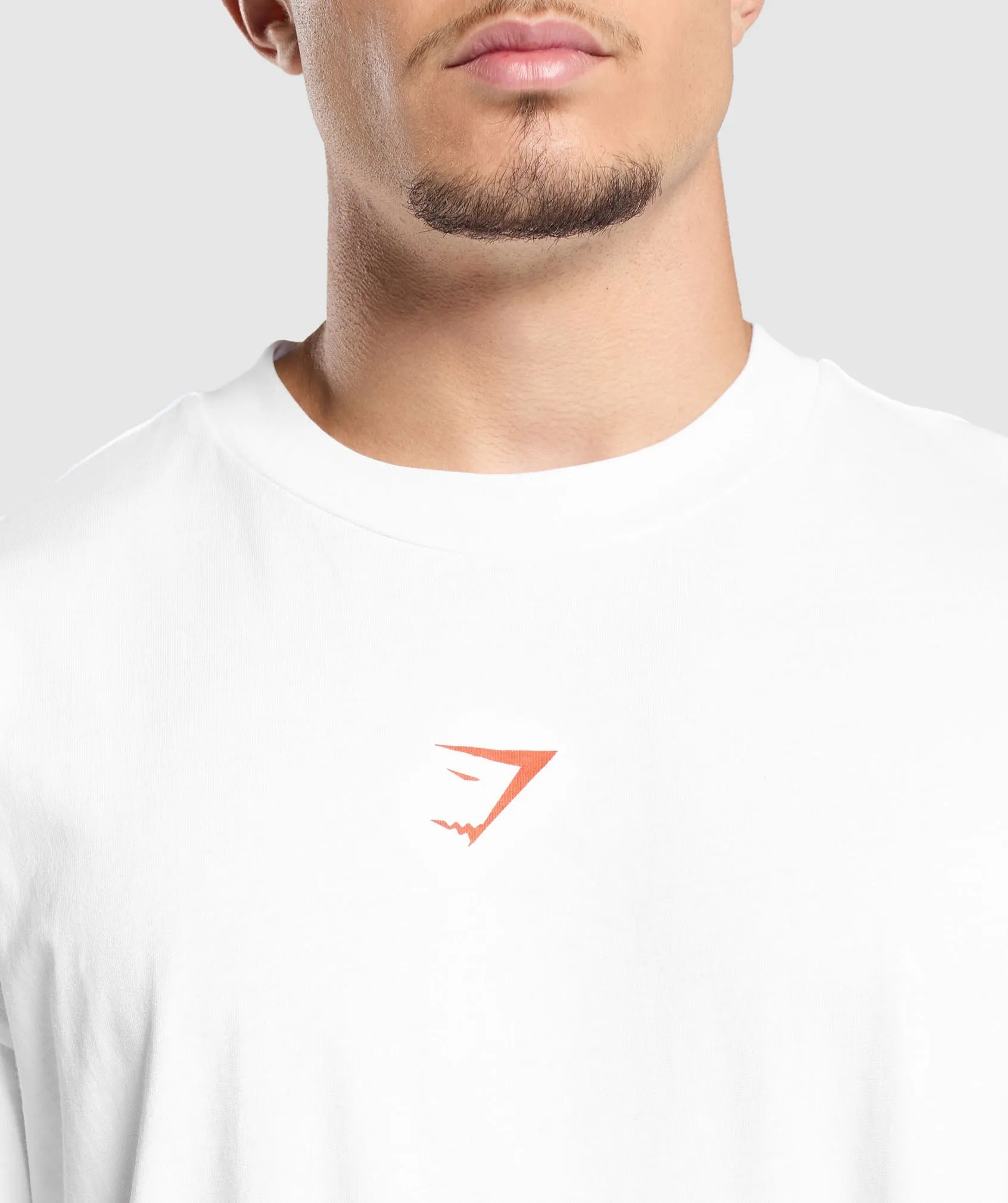 Gymshark Heavy Duty Lifter T-Shirt - White