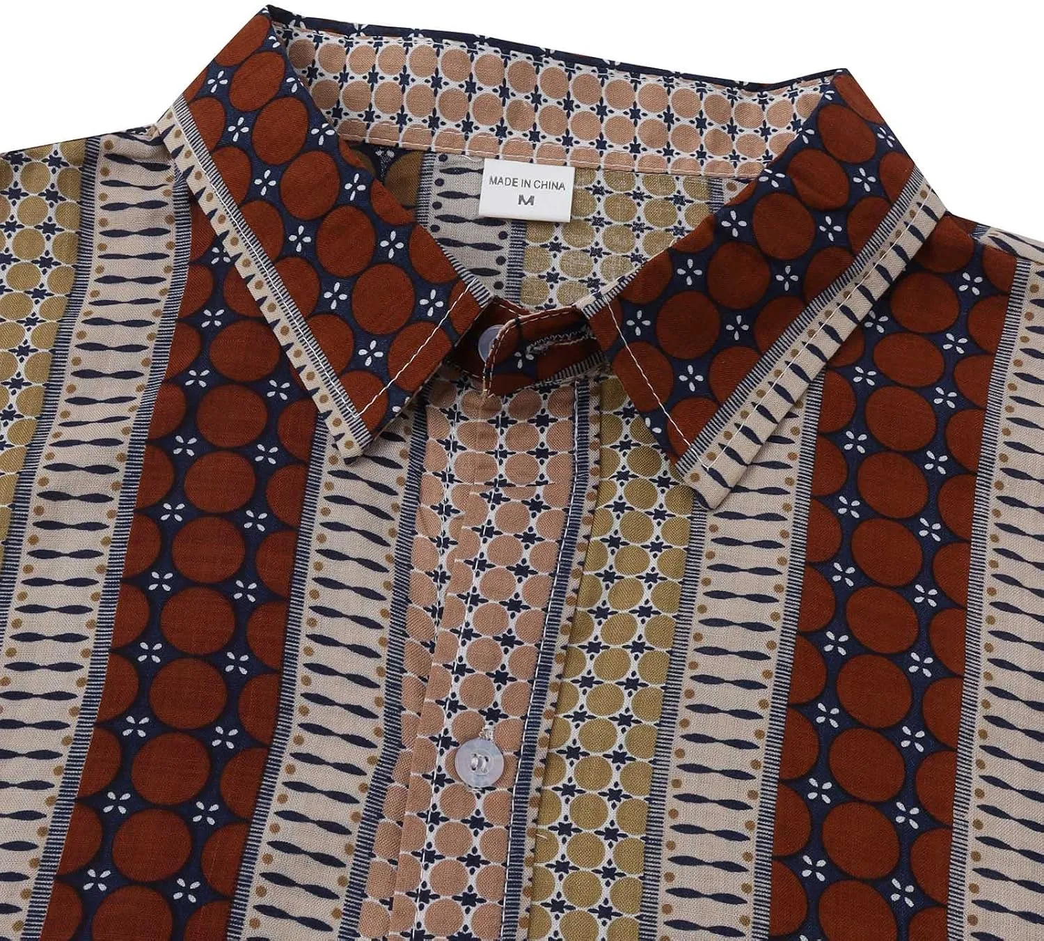 Hawaiian Shirt for Men Button Down Beach Tropical Shirts Cardigan Shirts Men's Striped Lapel Shirts Tshirts Shirts