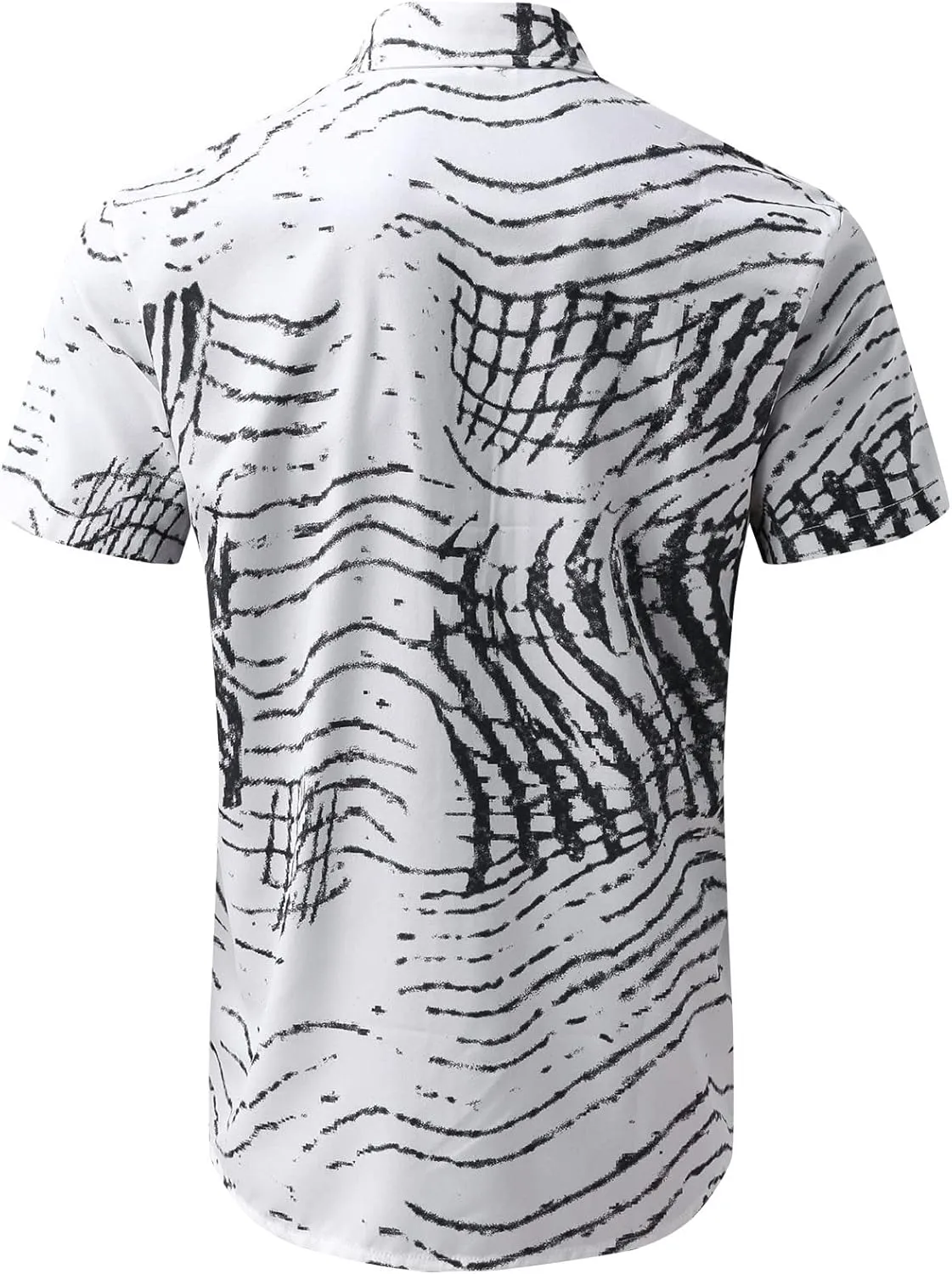 Hawaiian Shirt for Men Button Down Beach Tropical Shirts Sleeve Shirts Mens Summer Shirts Vintage Short Sleeve Shirts