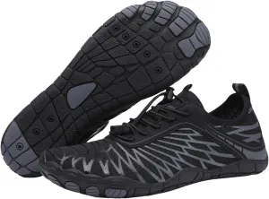 Hike Barefoot Shoes for Women Men Waterproof Trail Running Healthy & Non-Slip Barefoot Shoes Beach Pool Aqua Swim Surf Hiking Walking Footwear with Wide Toe Box