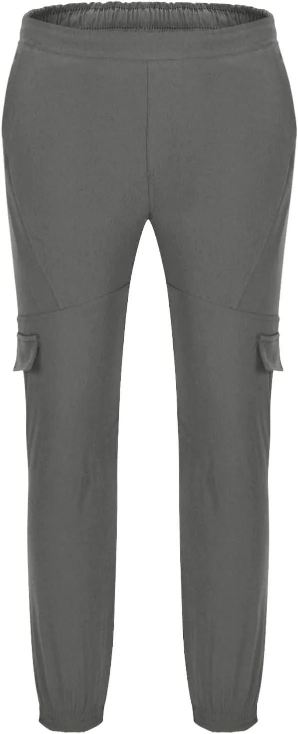 Hiking Pants Men Camo Mens Cargo Pants Outdoor Slim Fit Lightweight Joggers Work Pants Multi-Pocket Military Pants