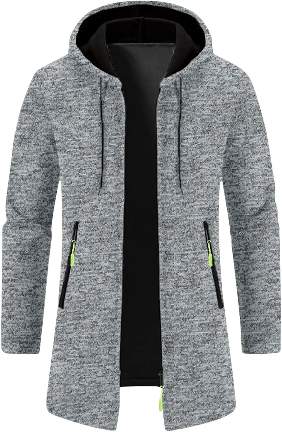 Hoodies for Men Casual with Pockets Zip long Sleeve Sweatshirt Sports Hooded Coat Fall Hoodie Casual Outerwear