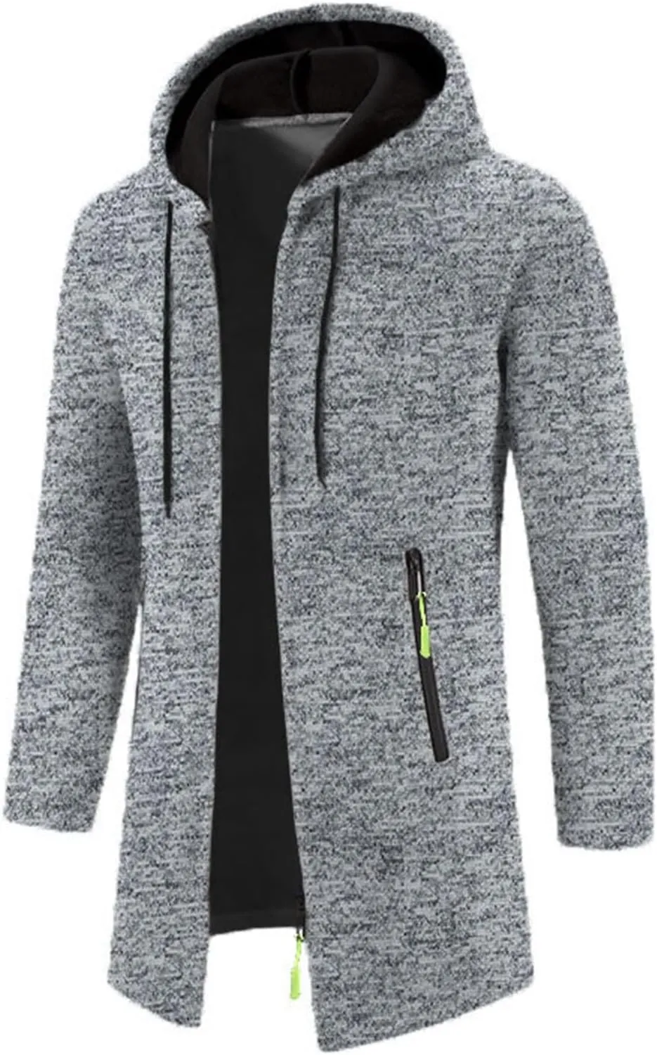 Hoodies for Men Casual with Pockets Zip long Sleeve Sweatshirt Sports Hooded Coat Fall Hoodie Casual Outerwear