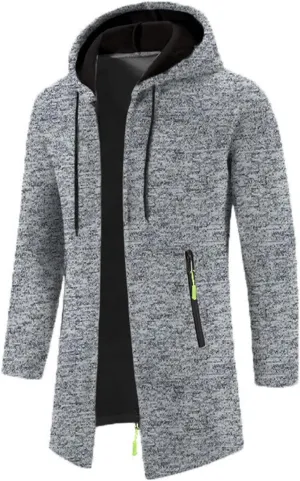 Hoodies for Men Casual with Pockets Zip long Sleeve Sweatshirt Sports Hooded Coat Fall Hoodie Casual Outerwear