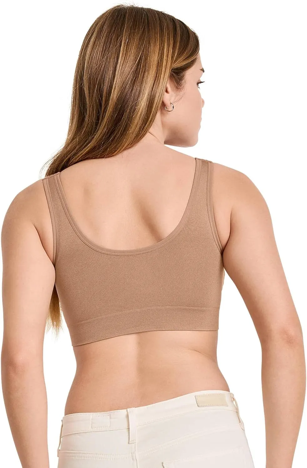 Jockey Women's Bra Seamfree Back Smoothing Bralette