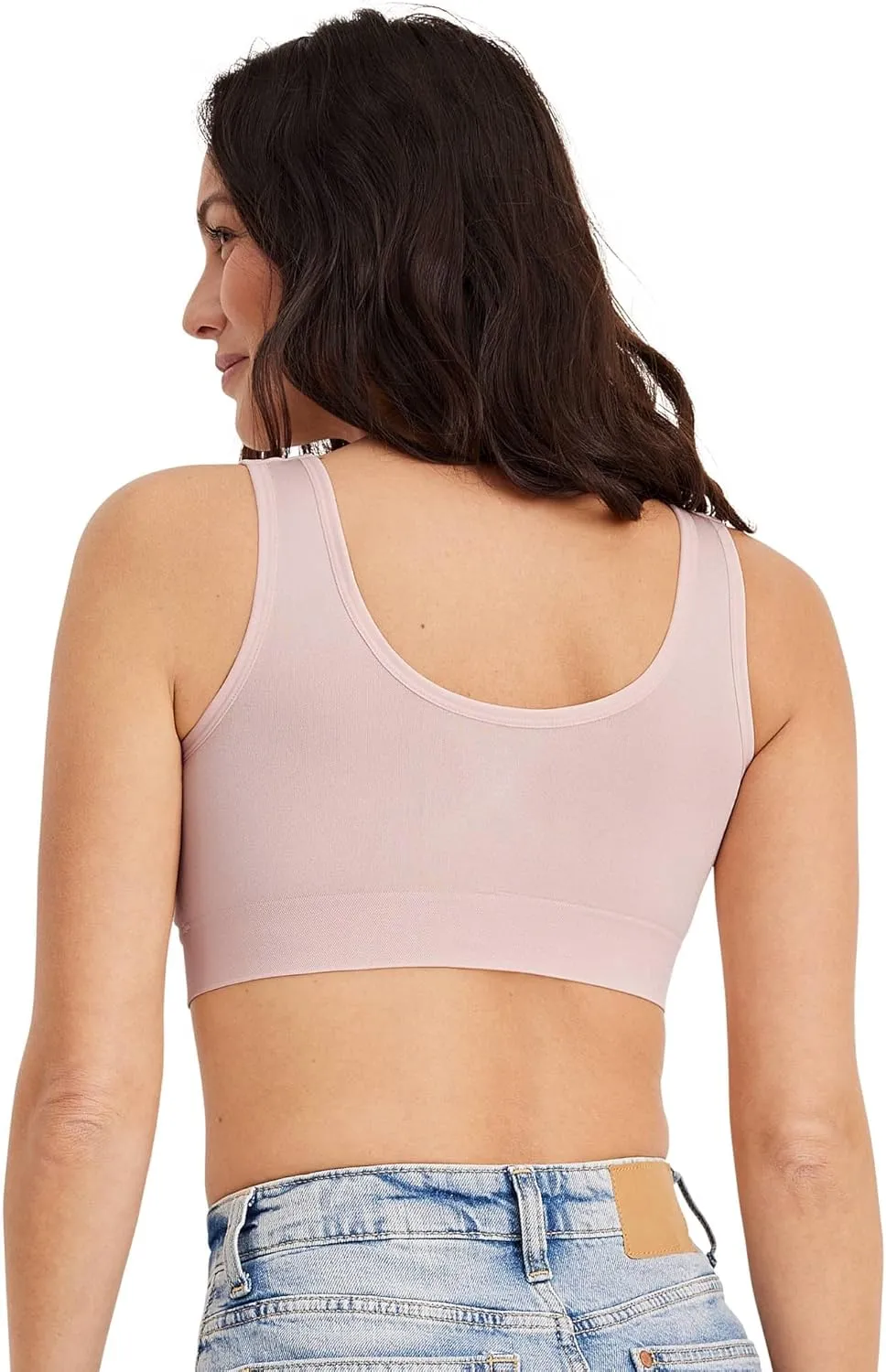 Jockey Women's Bra Seamfree Back Smoothing Bralette
