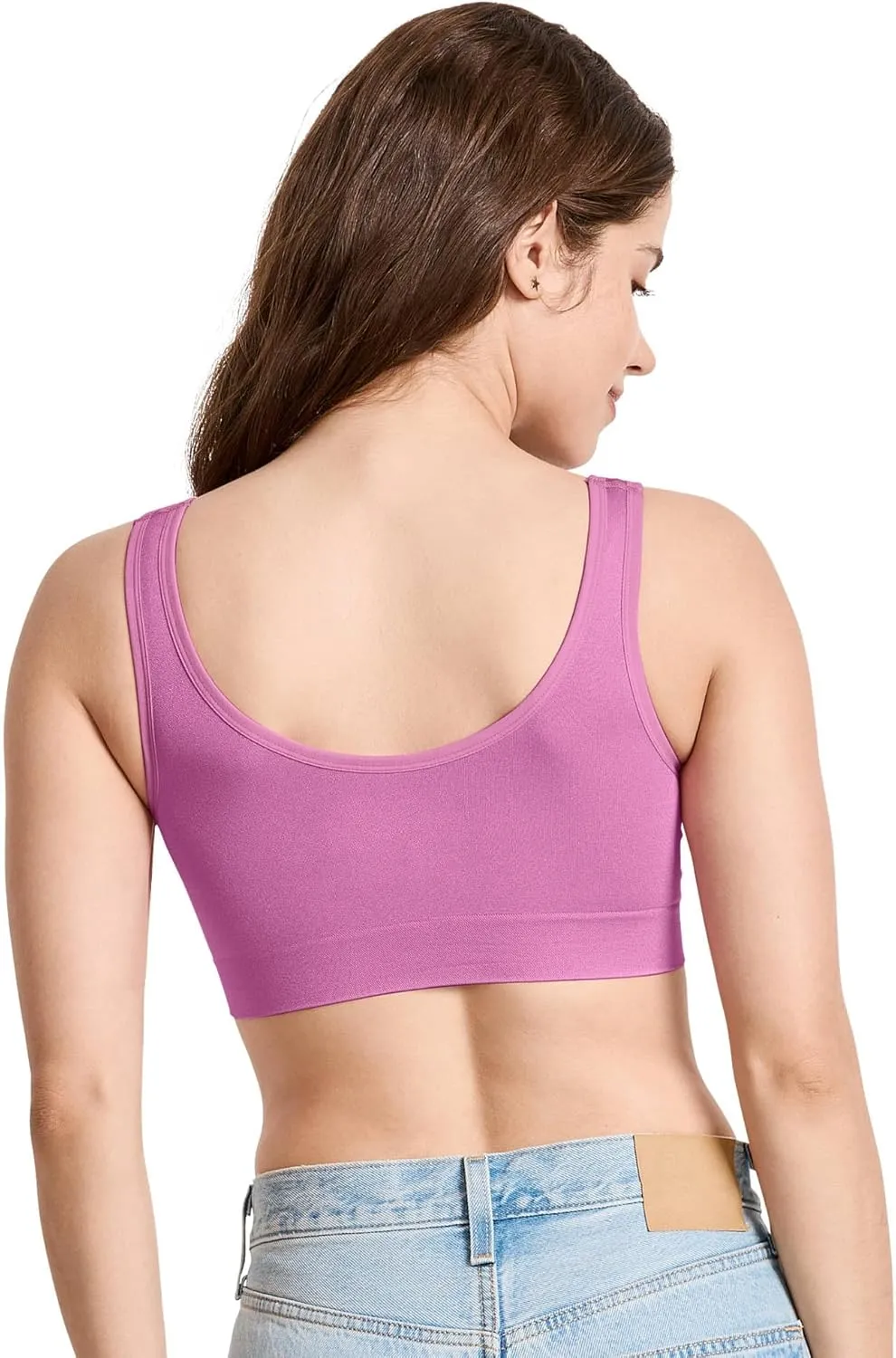 Jockey Women's Bra Seamfree Back Smoothing Bralette