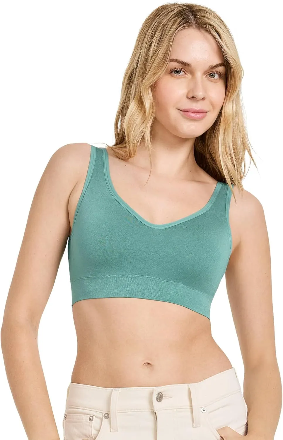 Jockey Women's Bra Seamfree Back Smoothing Bralette