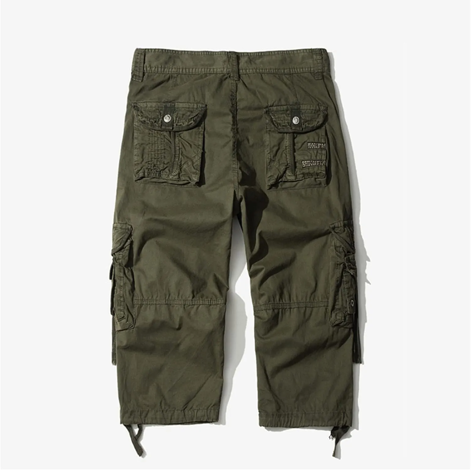 Kaxiya2021 Men's Cargo Shorts Loose Fit Multi Pocket Short Pants Cotton Slim Fit Twill Outdoor Summer Fashion Casual Wear