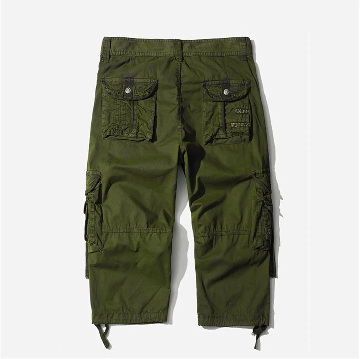 Kaxiya2021 Men's Cargo Shorts Loose Fit Multi Pocket Short Pants Cotton Slim Fit Twill Outdoor Summer Fashion Casual Wear