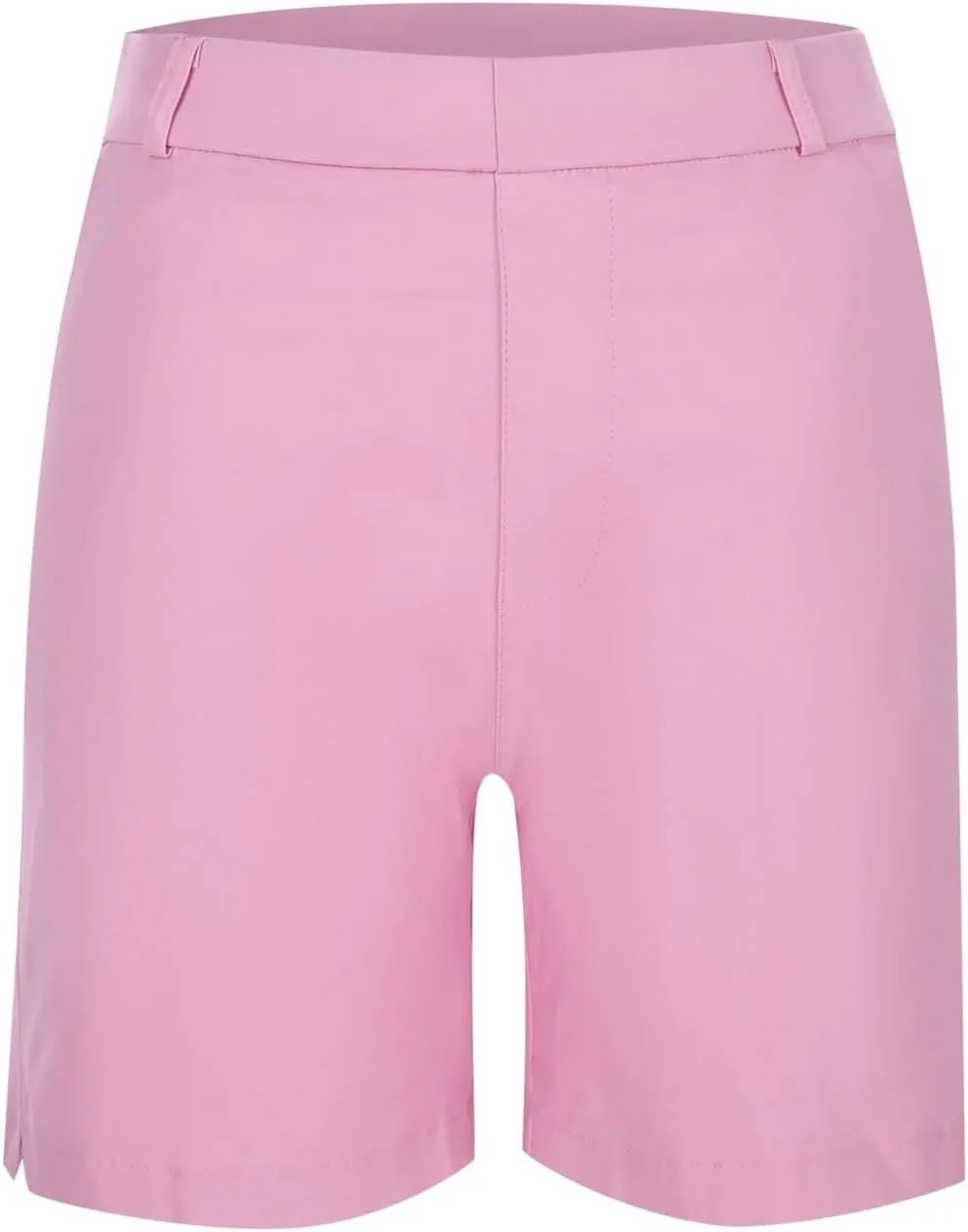 Ladies' Relaxed Trousers,Plus Size Women's Stretch Shorts Elastic Waist with Pockets, Breathable Summer Lounge Pants