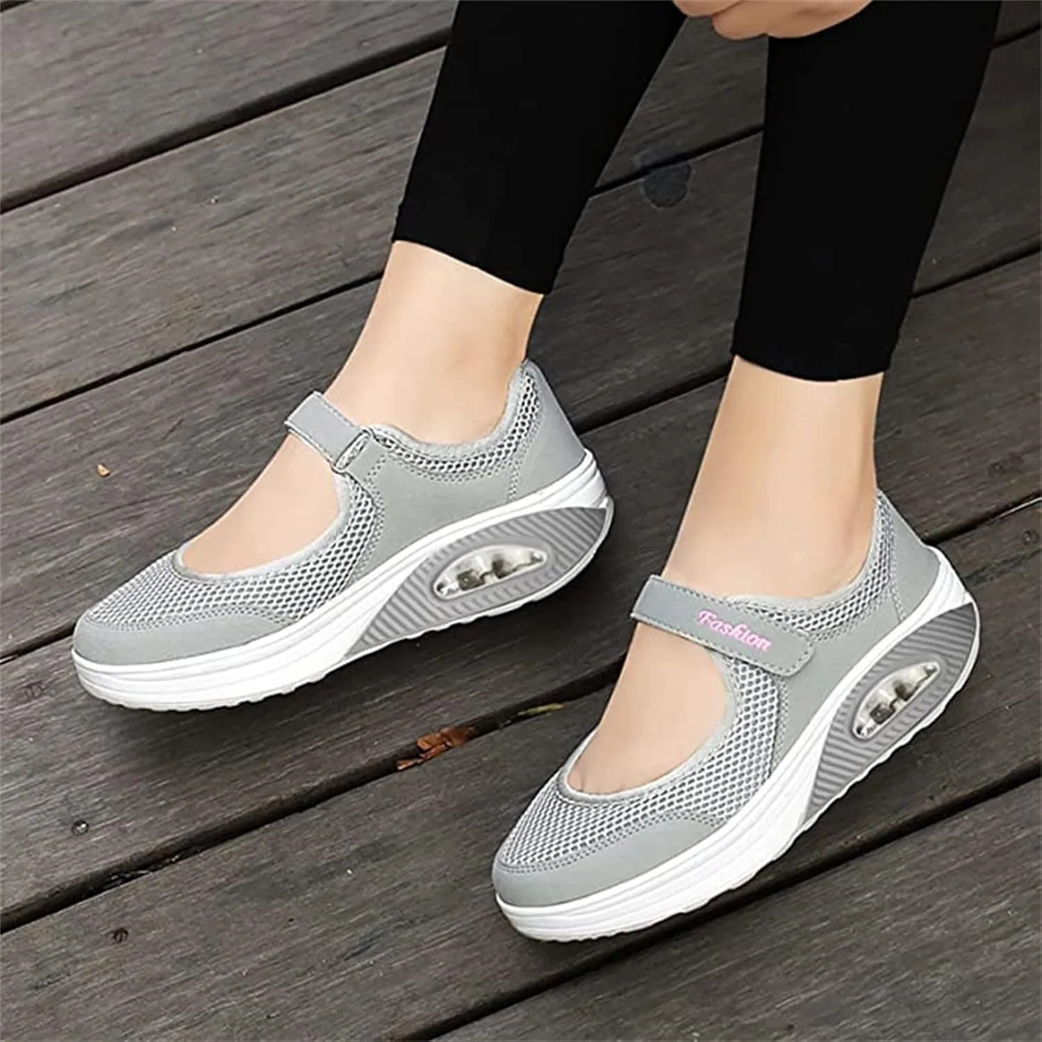 Ladmiple Sneakers For Women Comfortable Shoes Slip On Casual Platform Walking Shoes Dressy Summer Fashion Flats Loafers
