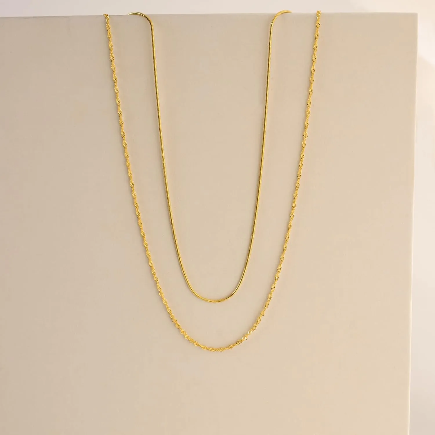 Layered Necklaces for Women Trendy, 14K Gold Layered Necklaces for Women Layering Necklaces Trendy Gold Chain Necklaces Jewelry for Women