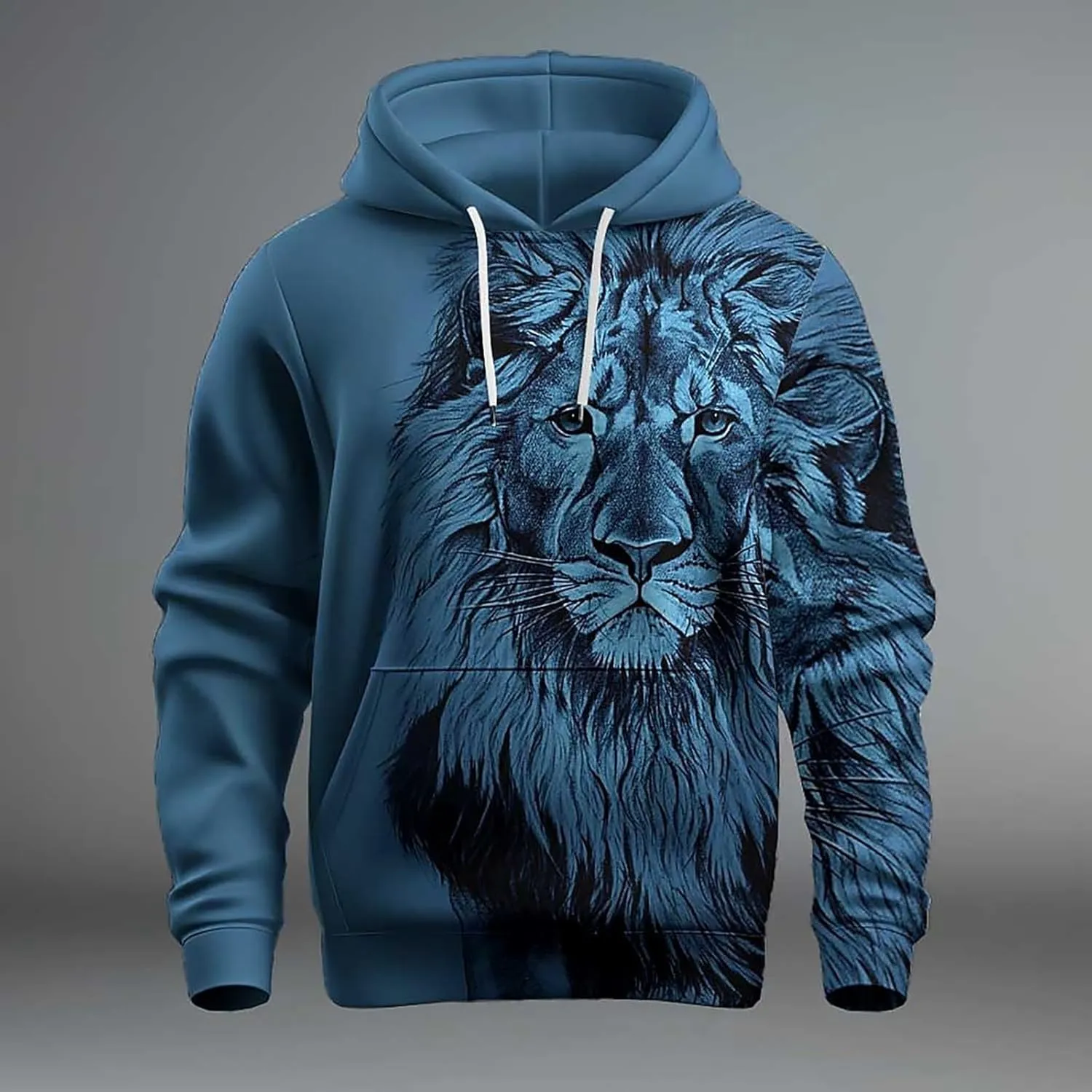 LCMTWX Mens Sweatshirts Hoodies Vintage Long Sleeve Hoodie Half Zipper Hooded Sweatshirt Top Workwear Multi Pocket Outdoor